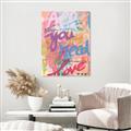 Picture of Love Graffiti II _GroupedProduct_Rectangle_Portrait_Unframed_Print_Only_
