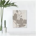 Picture of Floral  Shapes in Beaver Brown I _GroupedProduct_Rectangle_Portrait_Unframed_Print_Only_