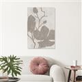 Picture of Floral  Shapes in Beaver Brown I _GroupedProduct_Rectangle_Portrait_Unframed_Print_Only_