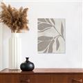 Picture of Floral  Shapes in Beaver Brown II _GroupedProduct_Rectangle_Portrait_Unframed_Print_Only_