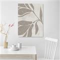 Picture of Floral  Shapes in Beaver Brown II _GroupedProduct_Rectangle_Portrait_Unframed_Print_Only_