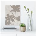 Picture of Floral  Shapes in Beaver Brown III _GroupedProduct_Rectangle_Portrait_Unframed_Print_Only_