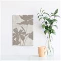 Picture of Floral  Shapes in Beaver Brown III _GroupedProduct_Rectangle_Portrait_Unframed_Print_Only_