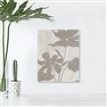 Picture of Floral  Shapes in Beaver Brown III _GroupedProduct_Rectangle_Portrait_Unframed_Print_Only_