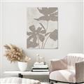 Picture of Floral  Shapes in Beaver Brown III _GroupedProduct_Rectangle_Portrait_Unframed_Print_Only_