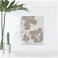 Picture of Floral  Shapes in Beaver Brown IV _GroupedProduct_Rectangle_Portrait_Unframed_Print_Only_