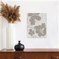 Picture of Floral  Shapes in Beaver Brown IV _GroupedProduct_Rectangle_Portrait_Unframed_Print_Only_