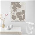 Picture of Floral  Shapes in Beaver Brown IV _GroupedProduct_Rectangle_Portrait_Unframed_Print_Only_