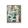 Picture of Green Hotel Oasis _GroupedProduct_Rectangle_Portrait_Photography _GroupedProduct_Rectangle_Portrait_Canvas_Framed_