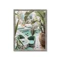 Picture of Green Hotel Oasis _GroupedProduct_Rectangle_Portrait_Photography _GroupedProduct_Rectangle_Portrait_Framed_Matted_
