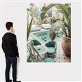 Picture of Green Hotel Oasis _GroupedProduct_Rectangle_Portrait_Photography _GroupedProduct_Rectangle_Portrait_Canvas_