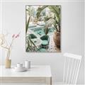 Picture of Green Hotel Oasis _GroupedProduct_Rectangle_Portrait_Photography _GroupedProduct_Rectangle_Portrait_Canvas_Framed_
