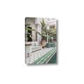 Picture of Green Hotel Pool _GroupedProduct_Rectangle_Portrait_Photography _GroupedProduct_Rectangle_Portrait_Canvas_