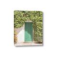 Picture of Green Door with Lush Leaves _GroupedProduct_Rectangle_Portrait_Photography _GroupedProduct_Rectangle_Portrait_Canvas_