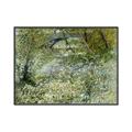 Picture of Vincent Van Gogh's River Bank In Springtime (1887) _GroupedProduct_Rectangle_Landscape_Canvas_Framed_