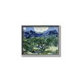 Picture of Vincent Van Gogh's Olive Trees With the Alpilles (1889) _GroupedProduct_Rectangle_Landscape_Canvas_Framed_