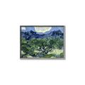 Picture of Vincent Van Gogh's Olive Trees With the Alpilles (1889) _GroupedProduct_Rectangle_Landscape_Canvas_Framed_