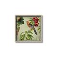 Picture of Tangerine Vintage Bird _GroupedProduct_Square_Canvas_Framed_