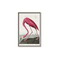 Picture of Vintage Pink Flamingo _GroupedProduct_Rectangle_Portrait_Canvas_Framed_