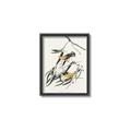 Picture of Two Yellow Warbler Birds _GroupedProduct_Rectangle_Portrait_Canvas_Framed_