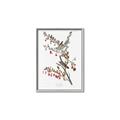 Picture of Vintage Tree Sparrow _GroupedProduct_Rectangle_Portrait_Canvas_Framed_