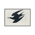 Picture of Vintage Black Sooty Tern _GroupedProduct_Rectangle_Landscape_Canvas_Framed_