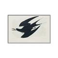 Picture of Vintage Black Sooty Tern _GroupedProduct_Rectangle_Landscape_Canvas_Framed_