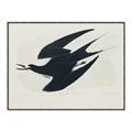 Picture of Vintage Black Sooty Tern _GroupedProduct_Rectangle_Landscape_Canvas_Framed_
