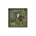 Picture of Tropical Paradise Toucan Bird _GroupedProduct_Square_Canvas_Framed_