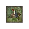 Picture of Tropical Paradise Toucan Bird _GroupedProduct_Square_Canvas_Framed_