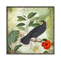 Picture of Tropical Paradise Birds Garden _GroupedProduct_Square_Canvas_Framed_