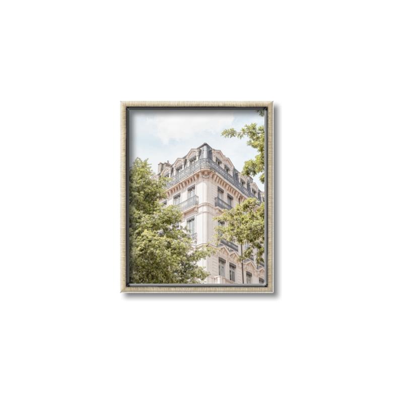 Picture of Paris in Green Spring _GroupedProduct_Rectangle_Portrait_Photography _GroupedProduct_Rectangle_Portrait_Canvas_Framed_