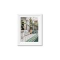 Picture of Green Hotel Pool _GroupedProduct_Rectangle_Portrait_Photography _GroupedProduct_Rectangle_Portrait_Framed_Matted_