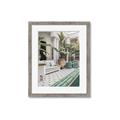 Picture of Green Hotel Pool _GroupedProduct_Rectangle_Portrait_Photography _GroupedProduct_Rectangle_Portrait_Framed_Matted_