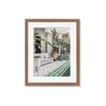 Picture of Green Hotel Pool _GroupedProduct_Rectangle_Portrait_Photography _GroupedProduct_Rectangle_Portrait_Framed_Matted_