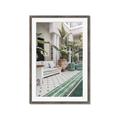 Picture of Green Hotel Pool _GroupedProduct_Rectangle_Portrait_Photography _GroupedProduct_Rectangle_Portrait_Framed_Matted_