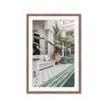 Picture of Green Hotel Pool _GroupedProduct_Rectangle_Portrait_Photography _GroupedProduct_Rectangle_Portrait_Framed_Matted_