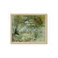 Picture of Vincent Van Gogh's River Bank In Springtime (1887) _GroupedProduct_Rectangle_Landscape_Framed_Matted_
