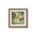 Picture of Yellow Nostalgic Tropical Birds _GroupedProduct_Square_Framed_Matted_