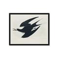 Picture of Vintage Black Sooty Tern _GroupedProduct_Rectangle_Landscape_Framed_Matted_