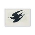Picture of Vintage Black Sooty Tern _GroupedProduct_Rectangle_Landscape_Framed_Matted_