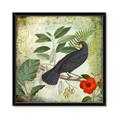 Picture of Tropical Paradise Birds Garden _GroupedProduct_Square_Framed_Matted_