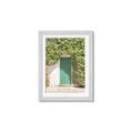 Picture of Green Door with Lush Leaves _GroupedProduct_Rectangle_Portrait_Photography _GroupedProduct_Rectangle_Portrait_Framed_Matted_