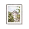 Picture of Paris in Green Spring _GroupedProduct_Rectangle_Portrait_Photography _GroupedProduct_Rectangle_Portrait_Framed_Matted_