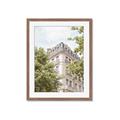 Picture of Paris in Green Spring _GroupedProduct_Rectangle_Portrait_Photography _GroupedProduct_Rectangle_Portrait_Framed_Matted_