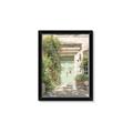 Picture of Pastel Green Door in Spring _GroupedProduct_Rectangle_Portrait_Photography _GroupedProduct_Rectangle_Portrait_Framed_Matted_