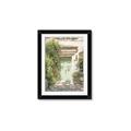 Picture of Pastel Green Door in Spring _GroupedProduct_Rectangle_Portrait_Photography _GroupedProduct_Rectangle_Portrait_Framed_Matted_