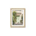 Picture of Pastel Green Door in Spring _GroupedProduct_Rectangle_Portrait_Photography _GroupedProduct_Rectangle_Portrait_Framed_Matted_