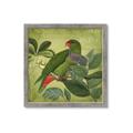 Picture of Vintage Tropical Birds II _GroupedProduct_Square_Framed_Matted_