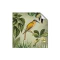 Picture of Yellow Nostalgic Tropical Birds _GroupedProduct_Square_Unframed_Print_Only_